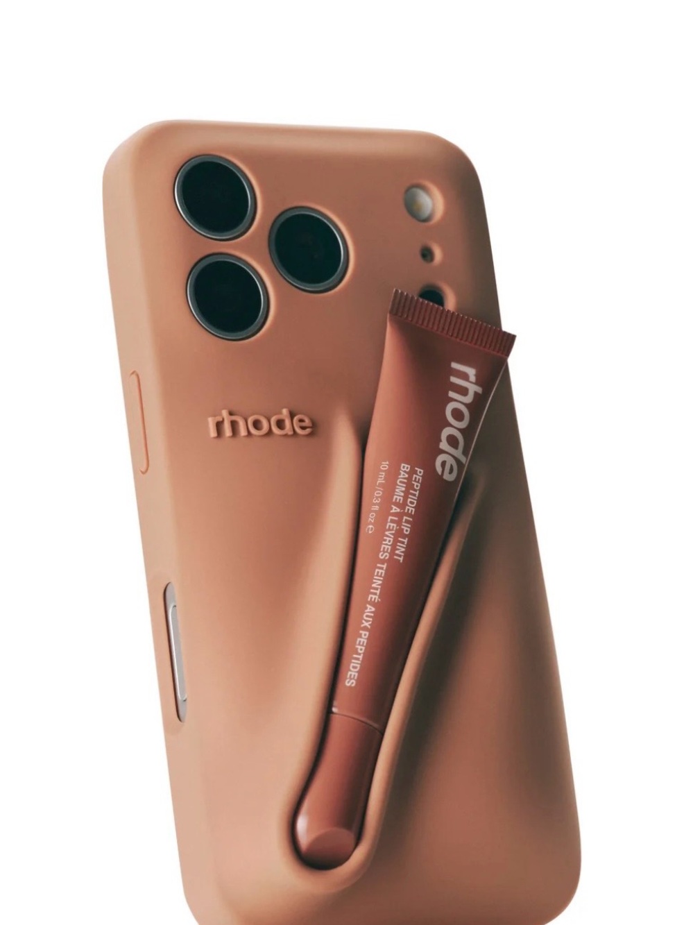 rhode skin Silicone iPhone 15/16 Case - Warm Terracotta